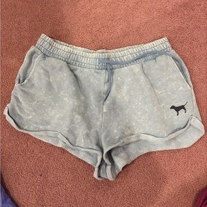 Victoria's Secret Light Blue Athletic Shorts